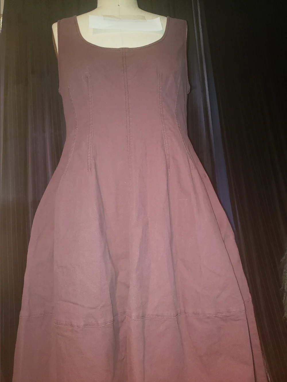 NWT. B.R. Marve Vintage Look Style Corset Maxi Dress XL - Picture 3 of 14